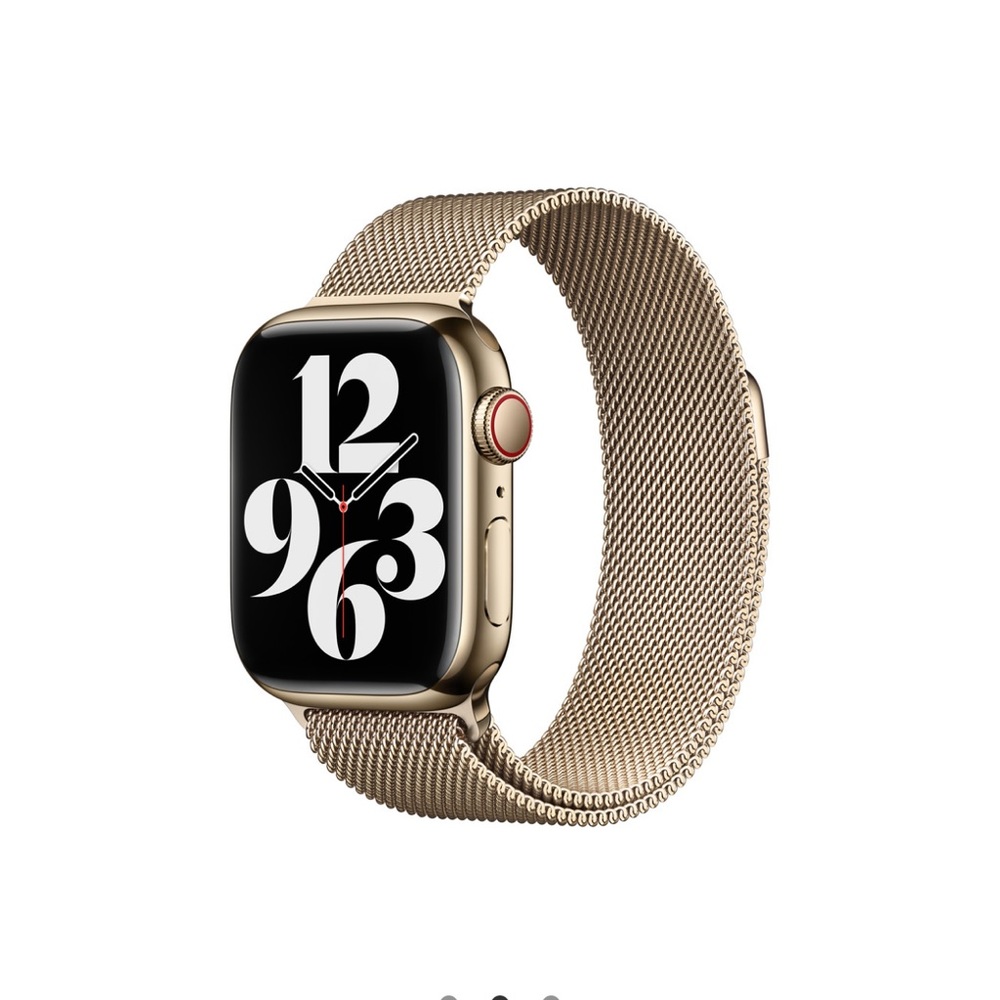 Apple Watch Band Gold Milanese Loop